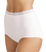 Vanity Fair Perfectly Yours Cotton with Lace Brief